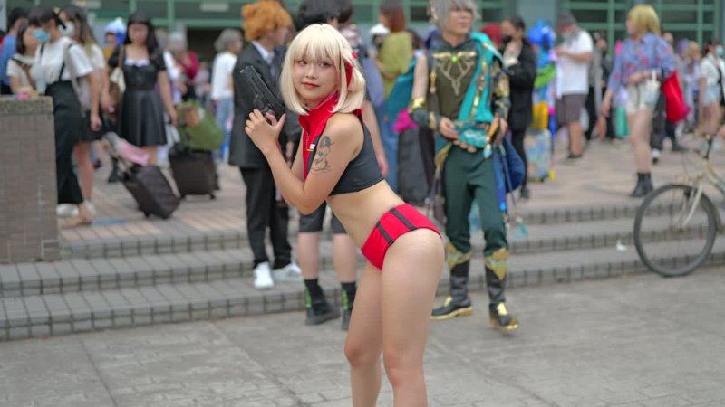 Cosplay Taiwanese Girl Sexy Red