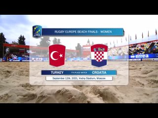 Москва, 2 тур. Матч за 7 место. Турция - Хорватия (женщины).