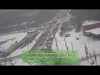 В снегопад подрядчик виноват. Новости Кирова Первый городской