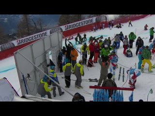 Горные лыжи женщины  сезон 2016/17 Кран-Монтана комбинация скоростной спуск