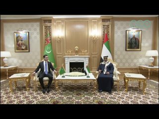 Президент Туркменистана принял вице-премьера ОАЭ
