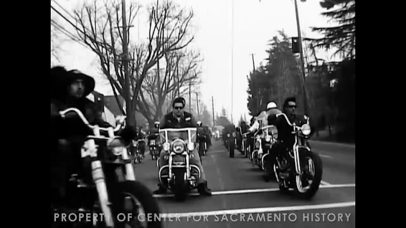The Funeral of a Hells Angel: James T. "Mother" Miles - 1966