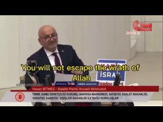 🇹🇷🇮🇱‼️ “You will not escape the wrath of Allah” … he then gets a heart attack and falls