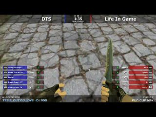 Stream cs 1.6 // DTS -vs- Life In Game // Final Fun Cup #4 @ by kn1fe