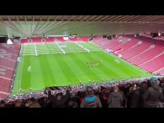 Liverpool FC test event Monday 11th December at Anfield stadium in the upper Anfield road stand YNWA(720P_HD).mp4