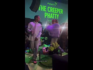 Рианна и co. и A$AP Rocky на Fenty X Puma Creeper Phatty Launch Party