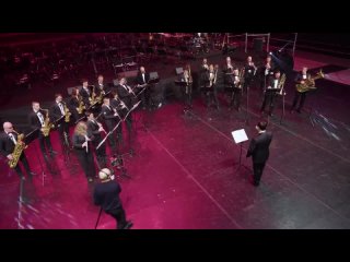 Концертный оркестр духовых инструментов на Гала-концерте Прощание славянки III Музыкального фестиваля Валерия Халилова