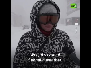 🥶’It’s typical Sakhalin weather. Actually, it’s warm,’ – that’s the reaction of residents facing a snow apocalypse on Russia’s S