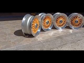 BBS RS 041 Gold оригинал 15“ разноширокие