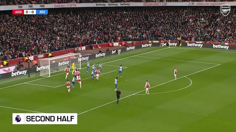 KAI HAVERTZ SCORES AGAIN Arsenal vs Brighton HA (2 0) Premier League