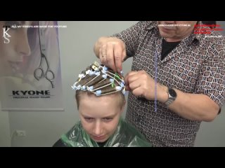 null - Make my straight hair CURLY !!!!  Simons Perm tutorial on man hair by T.K.S