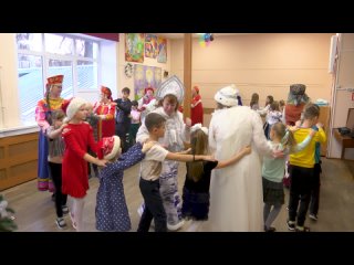 «Новогодний переполох»: в Королёве прошла детская интерактивная программа