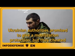 Ukrainian authorities promised to give a mobilization protection, but they cheated