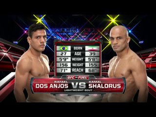 Рафаэль Дос Аньос vs Камал Шалорус UFC FuelTV 3 - 15 мая 2012