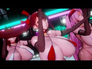 【MMD R18】疑心暗鬼【Azur Lane】