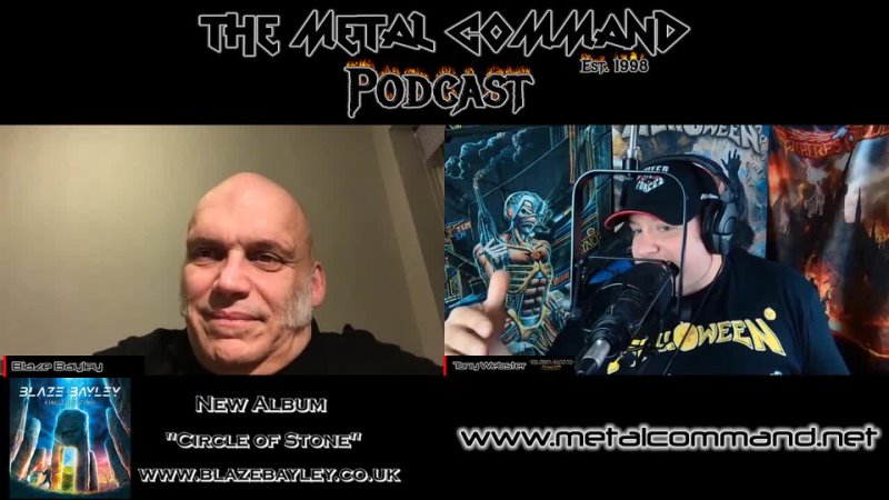 Interview with Former Iron Maiden Vocalist and solo artist Blaze