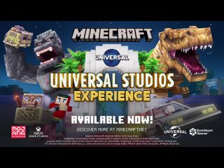 Minecraft x Universal Studios!
