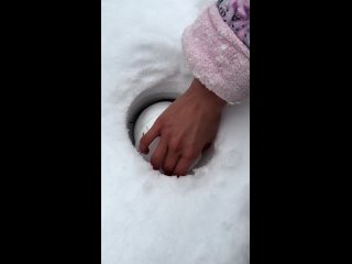 как сделать идеальный снежок
