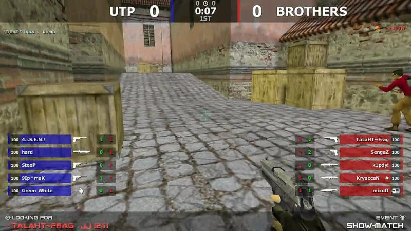 Show Match по cs 1. 6 BROTHERS vs UTP by