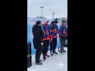 Команда «Искра» победитель хоккейного турнира!