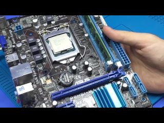 Ремонт ASUS P8H61-M после КРИВЫХ РУК СБОРЩИКА или как убить материнку при сборке