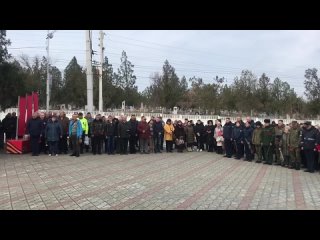 В Бендерах памятные мероприятия прошли на Мемориале памяти и скорби, у памятника Русской Славы, стелы Город воинской славы