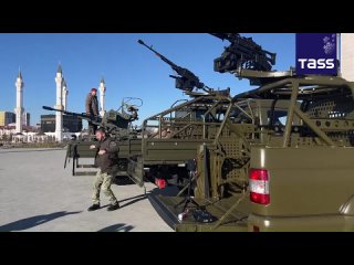 Les trois premiers modles de vhicules de combat Jihad conus sur une base de chssis de UAZ Patriot, de GAZ Sobol et de GAZ Sa