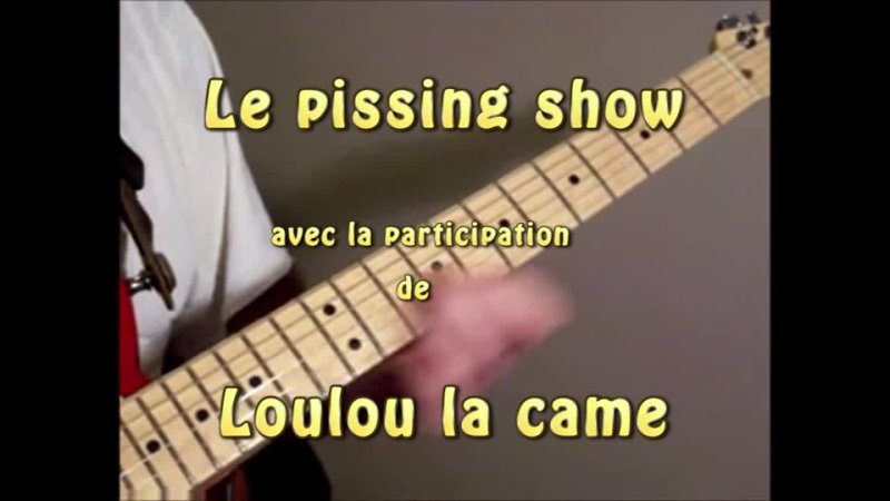 Le pissing-show