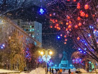 “ЗИМНЯЯ ЗАРИСОВКА“ В.Коврижных. (за пять дней до Нового Года)