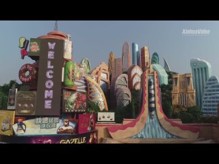 Шанхайский Диснейленд открыл первую в мире тематическую зону, посвященную мультфильму “Зверополис“
