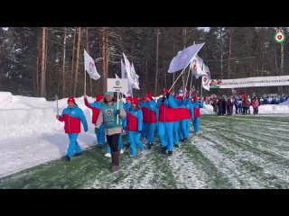 Зимние сельские спортивные игры_ видео от Администрация Боровского района