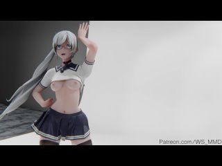 [MMD_Blender RWBY] Weiss - MMOOK JJI BBA