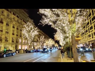 Paris, France🇫🇷 - Paris Christmas Lights 2023 _ Christmas Walk 4K _ Paris 4K _
