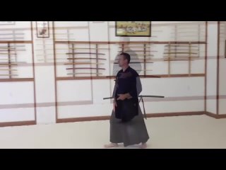 QUICK Sword  Demonstration by Paul Frank Sensei  Iaijutsu Katori Shinto