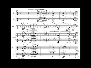 Дмитрий Капырин - Скерцо для  флейты, кларнета, ударных, фортепиано, скрипки и виолончели