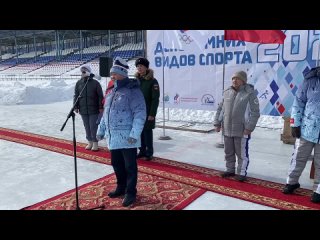 Всероссийский Олимпийский день зимних видов спорта прошел в Республике Алтай