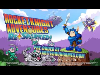 Rocket Knight Adventures: Re-sparked! | Physical Pre-order Trailer | Limited Run Games