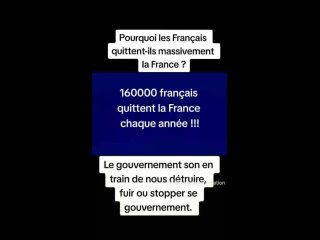 ⭐⭐⭐⭐⭐ DOSSIER GOUVERNEMENT : LES FRANÇAIS QUI FUIENT LA FRANCE.