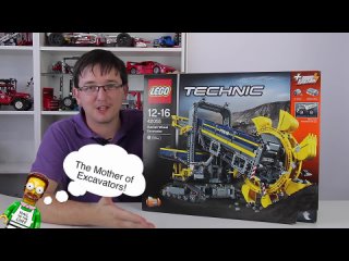 [BrickGarage - LEGO®  Technic Creations] Самый огромный ЛЕГО Техник набор: 42055 Роторный экскаватор