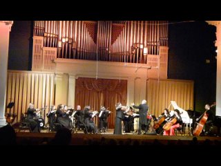 00001  А.Вивальди Концерт для скрипки с оркестром ми-мажор из цикла  Времена года  часть 1 (Кристина Мартынова)