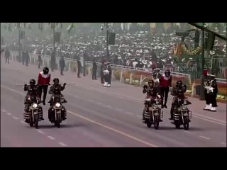 Ничего необычного, просто военный парад в Индии