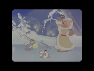 Фрагмент из мультфильма “Зимняя сказка“. “Вальс снежных хлопьев“ из балета “Щелкунчик“.