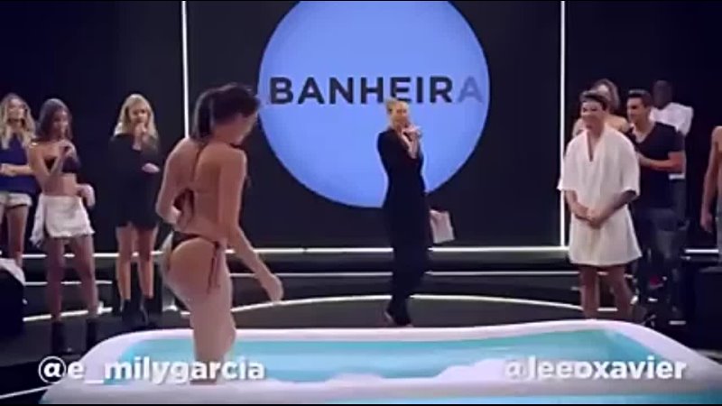 Beautiful Brazilian Model Pool