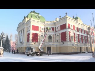 Памятники истории и архитектуры на улице Карла Маркса в Иркутске подсветят иллюминацией