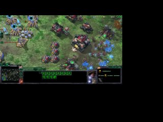 Starcraft vs ИИ 3 х 3 калибровка +1