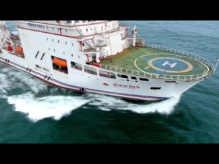 Первое китайское спасательное судно вышло на дежурство