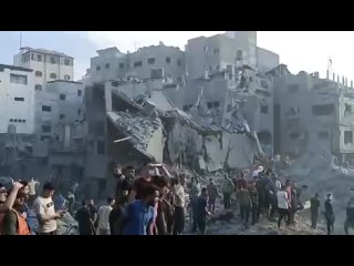 ️79 Tag der Bombardierung in Gaza. Die Besatzer schlugen in Khan Younis zu, wo Dutzende von Menschen getötet wurden, die meisten
