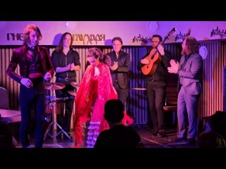 “Tablao flamenco“ в московском клубе “Гнездо глухаря“ 24 февраля 2024 г.