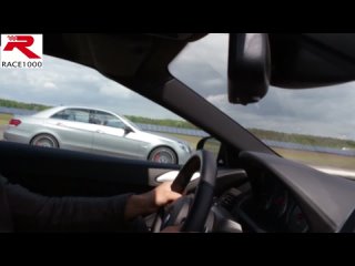 Заезд BMW M6 F12 против Mercedes AMG E63 S 4Matic - ROLL RACE