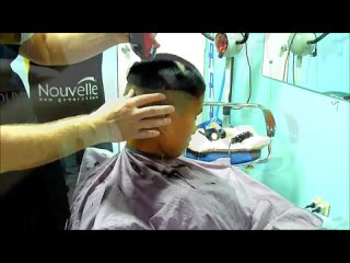 FUNHAIRCUT channel - Ella gets head shave